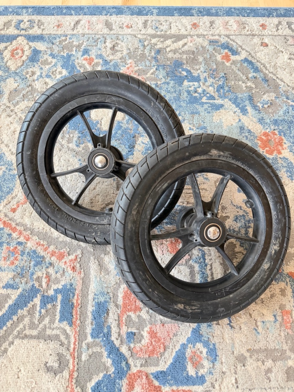 Baby Jogger City Select Black Stroller Back Wheel Pair